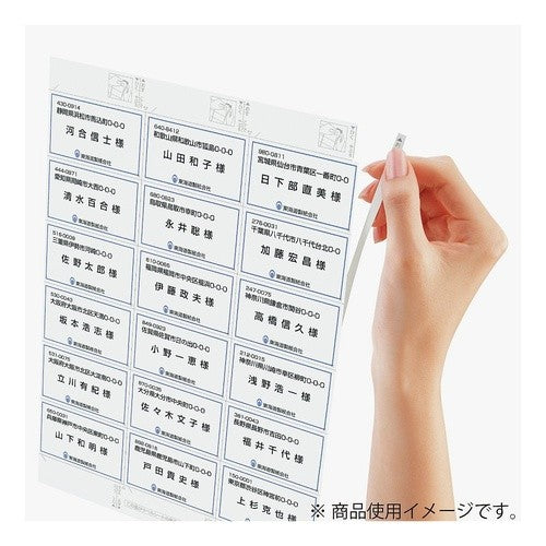 ＃レーザー＆コピー用リラベルはかどりタイプ ｺｸﾖ(株) :4901480200637