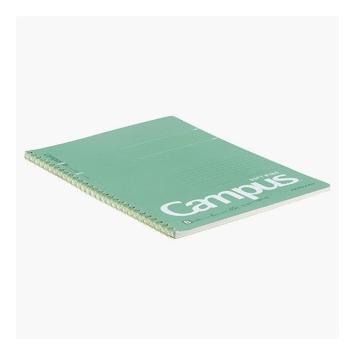 キャンパスソフトリングドット罫40枚B5緑 campus
