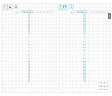 Load image into Gallery viewer, [10x Points★20% OFF] KOKUYO Kokuyo January 2022 Start Planner, 1 Page 1 Day (2 Days Per Spread), A5 Jibun Techo DAYs 2022, Adult Cute, Stylish, Cute, Character, Planner Cover, Diary Size, Planner Timekeeper :4901480349084
