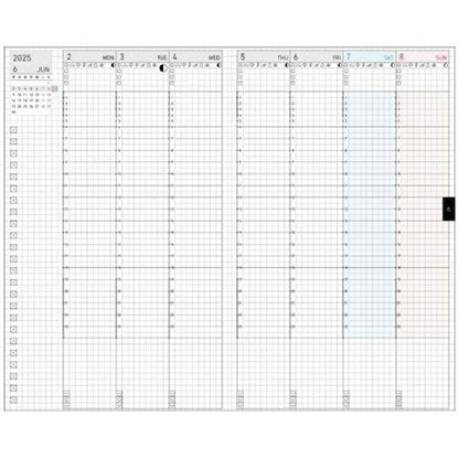 【SALE価格★】KOKUYO ｺｸﾖ 2024年11月始まり(2025年1月始まり) 手帳 週間ﾊﾞｰﾃｨｶﾙ式(ﾊﾞｰﾁｶﾙ) B6 ｼﾞﾌﾞﾝ Lite mini 2025 ｼﾞﾌﾞﾝ手帳 ﾗｲﾄ ﾐﾆ 24時間 自分手帳 じぶん手帳 ｶﾊﾞｰ 佐久間　  ｽｹｼﾞｭｰﾙ帳 手帳のﾀｲﾑｷｰﾊﾟｰ :4901480371788