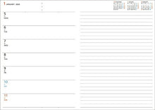 Load image into Gallery viewer, KOKUYO Kokuyo 2026 January Start Planner Weekly Left-Hand (Horizontal) B5 Campus Diary Weekly Horizontal Brown Campus Diary 2026 Notebook Design Stylish Adult Cute Schedule Planner Timekeeper :4901480371405
