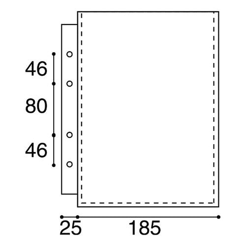 ＃図面袋（ひも式）Ａ４・４穴ピッチ小 ｺｸﾖ(株) :4901480566535