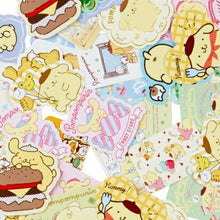 Load image into Gallery viewer, SANRIO Sanrio Bags and Accessories Pompompurin Plastic Case with Stickers Sticker Book Lucky Bag Round Stylish Album Decoration Heart Large Quantity Stickers Smartphone Reward Flower Cute Schedule Book Timekeeper for Notebooks: 4901610037638
