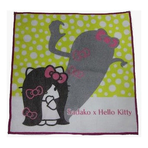 ＃サンリオ ＃サンリオ/ﾊﾊﾉﾋ300JMD8-9(3) キャラアニ キャラアニ(chara-ani) 貞子&HELLO KITTY プチタオル : sanrio Sanrio/Hahanohi 300JMD8-9(3) :4901610473795