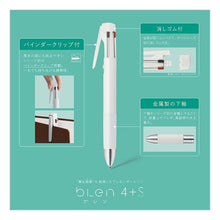 画像をギャラリービューアに読み込む, ＃筆記具(ボールペン) ゼブラ(ZEBRA) --- ゼブラ 多機能ペン ブレン4＋S 0.5mm グレージュ B4SAS88-GRE : Writing implements (ballpoint pen) :4901681415540
