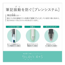 画像をギャラリービューアに読み込む, ＃筆記具(ボールペン) ゼブラ(ZEBRA) --- ゼブラ 多機能ペン ブレン4＋S 0.5mm グレージュ B4SAS88-GRE : Writing implements (ballpoint pen) :4901681415540
