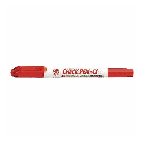 Check Pen α Red - Zebra: 4901681455430