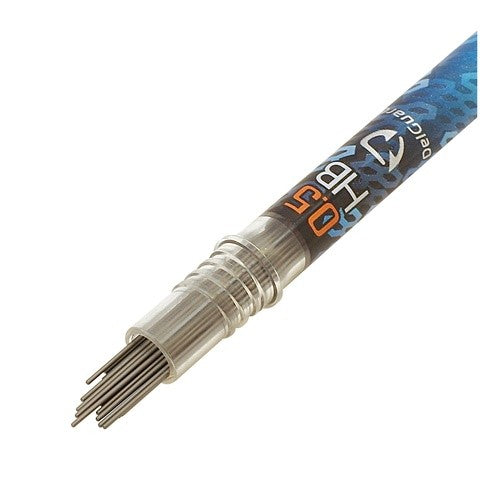 デルガード替芯　HB　0．5mm　グラデブルー