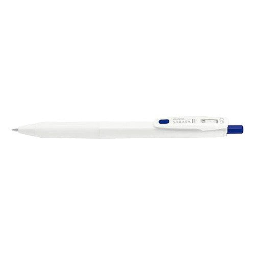 ＃サラサ　Ｒ　０．５　白／青 ゼブラ --- 【10個セット】サラサ R 0.5 白/青 JJ29-R1-BL 4901681485536 : Sarasa R 0.5 White/Blue :4901681485536
