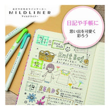 画像をギャラリービューアに読み込む, ＃マイルドライナー　Ｍダスティピンク ゼブラ --- マイルドライナーMダスティP WKT7-MDP : Mild Liner M Dusty Pink :4901681489480
