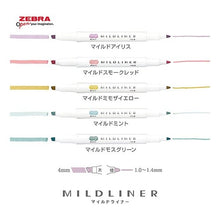画像をギャラリービューアに読み込む, ＃マイルドライナー Mモスグリーン ゼブラ(ZEBRA) --- ゼブラ 蛍光ペン マイルドライナー 落ち着きマイルド マイルドモスグリーン WKT7-MMG 【まとめ買い10本セット】 : Mild Liner M Moss Green :4901681688722
