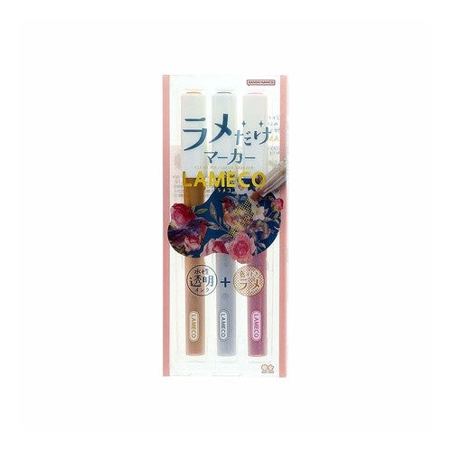 ＃ﾗﾒﾀﾞｹﾏｰｶｰLAMECO 3ﾎﾝｾｯﾄ サンスター文具(株) :4901770038650