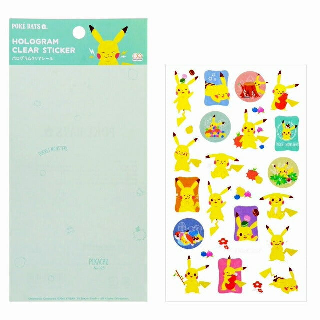 SUN-STAR ｻﾝｽﾀｰ文具 ｼｰﾙ ･ ﾎﾛｸﾞﾗﾑｸﾘｱｼｰﾙPD4 ﾎﾟｹﾓﾝｼｰﾙ ｸﾞﾘｰﾝ ﾎﾛｸﾞﾗﾑ  ｽｹｼﾞｭｰﾙ帳 手帳のﾀｲﾑｷｰﾊﾟｰ :4901770675800