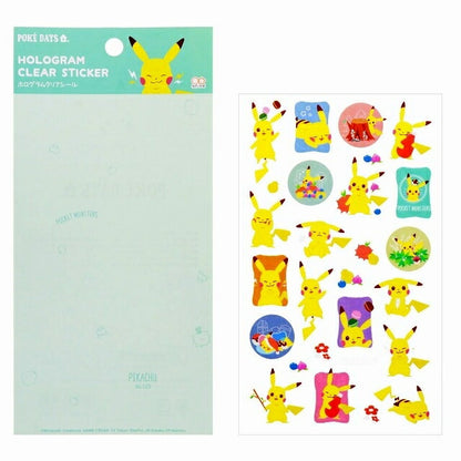 SUN-STAR ｻﾝｽﾀｰ文具 ｼｰﾙ ･ ﾎﾛｸﾞﾗﾑｸﾘｱｼｰﾙPD4 ﾎﾟｹﾓﾝｼｰﾙ ｸﾞﾘｰﾝ ﾎﾛｸﾞﾗﾑ  ｽｹｼﾞｭｰﾙ帳 手帳のﾀｲﾑｷｰﾊﾟｰ :4901770675800