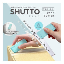 画像をギャラリービューアに読み込む, カッター＆オープナー　ＳＨＵＴＴＯ　ＭＧ
