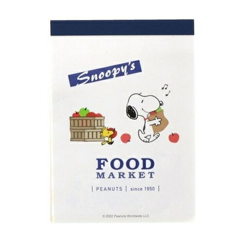 SUN-STAR Stationery Notebook/Memo Mini PNDFM Apple A5 B5 Grid Ruled Lined Blank Sticky Notes Memo Pad Cute Stylish Small Ring Character Planner Timekeeper :4901770679051