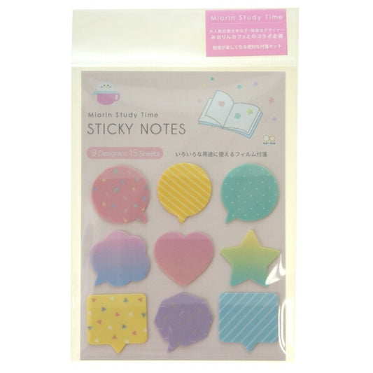 SUN-STAR ｻﾝｽﾀｰ文具 手帳小物 ･ 付箋 みおりん StudyTimeD 付箋紙 ﾎﾟｽﾄｲｯﾄ ふせん かわいい おしゃれ 吹き出し 小さい ｷｬﾗｸﾀｰ ﾒﾓ帳 ｽｹｼﾞｭｰﾙ帳 手帳のﾀｲﾑｷｰﾊﾟｰ :4901770679839