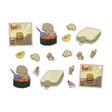 画像をギャラリービューアに読み込む, ＃ﾋﾟｰｽｼｰﾙ小犬のこいぬ食べ犬 --- サンスター文具(Sun-Star Stationery) サンスター文具 小犬のこいぬ シール ピースシール 食べ犬 S8586187 : Peace seal small dog eating dog :4901770704593
