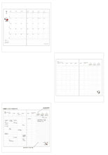 Load image into Gallery viewer, SUN-STAR ｻﾝｽﾀｰ 手帳 週間ﾊﾞｰﾃｨｶﾙ式(ﾊﾞｰﾁｶﾙ) A5 手帳週間A5ｽﾘﾑﾊﾞｰﾁｶﾙ ｽﾇｰﾋﾟｰ 手帳 ｽｹｼﾞｭｰﾙ帳 ｻﾝｽﾀｰ　2024年 1月始まり 2023年 10月始まり 週間ﾊﾞｰﾁｶﾙ A5 おしゃれ かわいい ｷｬﾗｸﾀｰ ｻｲｽﾞ  ｽｹｼﾞ :4901770557304
