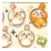 画像をギャラリービューアに読み込む, ＃ﾎﾞﾝﾎﾞﾝﾄﾞﾛｯﾌﾟ ｼｰﾙ うさぎ 立体ステッカー 表情シール かわいい 癒し系 ちいかわ サンスター文具(株) :4901770777139
