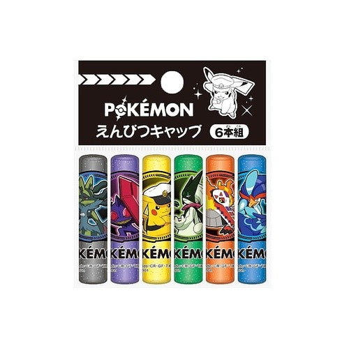 ＃ショウワノート ポケットモンスター えんぴつキャップ ショウワノート(Showa Note) --- ショウワノート ポケットモンスター えんぴつキャップ 6本組 269120 わくわく新学期 : Showa Note Pokemon Pencil Cap :4901772269120