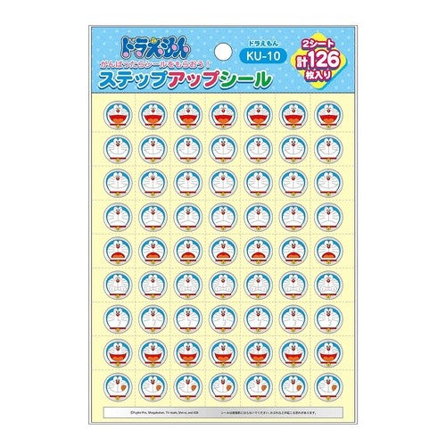 ｽﾃｯﾌﾟｱｯﾌﾟｼｰﾙ　ドラえもん　ドラえもん