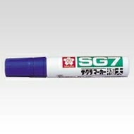 SAKURA ｻｸﾗｸﾚﾊﾟｽ 筆記具 ･ ﾏｰｶｰSG7極太 青  ｽｹｼﾞｭｰﾙ帳 手帳のﾀｲﾑｷｰﾊﾟｰ :4901881155123