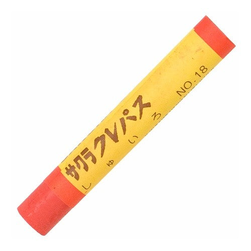 クレパス単色　朱色　　　　　＜１０本入＞