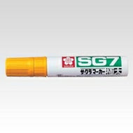 SAKURA ｻｸﾗｸﾚﾊﾟｽ 筆記具 ･ ﾏｰｶｰSG7極太 黄色  ｽｹｼﾞｭｰﾙ帳 手帳のﾀｲﾑｷｰﾊﾟｰ :4901881184796