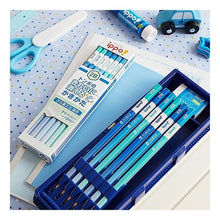 画像をギャラリービューアに読み込む, ＃書き方鉛筆きれいにきえるＭ０１２Ｂ トンボ(Tombow) --- トンボ鉛筆 2B きれいに消える かきかた鉛筆 (さら消え芯) 1ダース ブルー KB-KSKM01-2B : How to write with a beautiful pencil M012B :4901991022544
