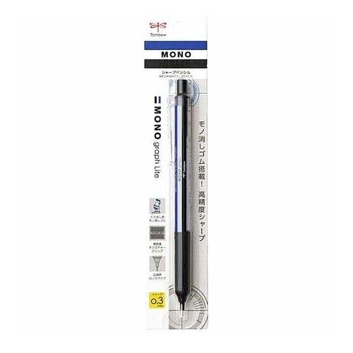 ＃ＳＨモノグラフＬモノＣＲ３ＰＫ トンボ(Tombow) --- Ｔｏｍｂｏｗ シャープペンシル モノグラフライト０．３ パック モノカラー DPA-121A : SH Monograph L Mono CR3PK :4901991062557
