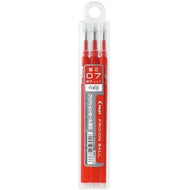 ＃フリクションボール　ノック　07　レフィル　ﾚｯﾄﾞ ＃ﾌﾘｸｼｮﾝ替芯 単色 0.7mm ﾚｯﾄﾞ Pilot PILOT 替え芯 フリクション ボールペン 0.7mm レッド 3本 LFBKRF30F3R : Friction Ball Knock 07 R : Friction Ball Knock 07 Refill  :4902505408366