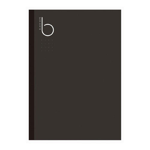 ＃綴じﾉｰﾄ B5 ﾄﾞｯﾄ罫 ﾌﾞﾗｯｸ --- : Bound notebook B5 dotted black :4902505529429