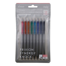 Load image into Gallery viewer, #Writing instrument (ballpoint pen) --- PILOT Ballpoint Pen FriXion Synergy Knock 0.4mm 8-Color Set LFSK148C : Writing instrument (ballpoint pen) :4902505670183
