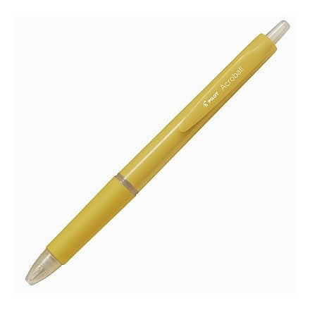 ＃アクロボール 0.5mm BAB15YB イエロー パイロット(Pilot) --- PILOT ボールペン ユセイBP アクロボール 05 YB イエロー BAB15YB : Acroball 0.5mm BAB15YB Yellow :4902505674044