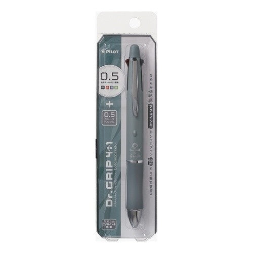 ＃ﾄﾞｸﾀｰｸﾞﾘｯﾌﾟ4+1 05ﾊﾟｯｸ SG パイロット(Pilot) --- PILOT 多機能ペン ドクターグリップ4+1 油性インク 0.5mm(黒･赤･青･緑)＋シャープ 0.5mm セージグリーン PBH41DG155SG パック入 パイロット : : Doctor grip 4+1 05 pack SG :4902505683817