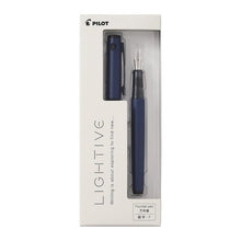 画像をギャラリービューアに読み込む, ＃パイロット万年筆ライティブ細字ネイビー --- : Pilot Fountain Pen Lightive Fine Point Navy :4902505692871
