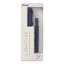 画像をギャラリービューアに読み込む, ＃パイロット万年筆ライティブ細字ネイビー --- : Pilot Fountain Pen Lightive Fine Point Navy :4902505692871

