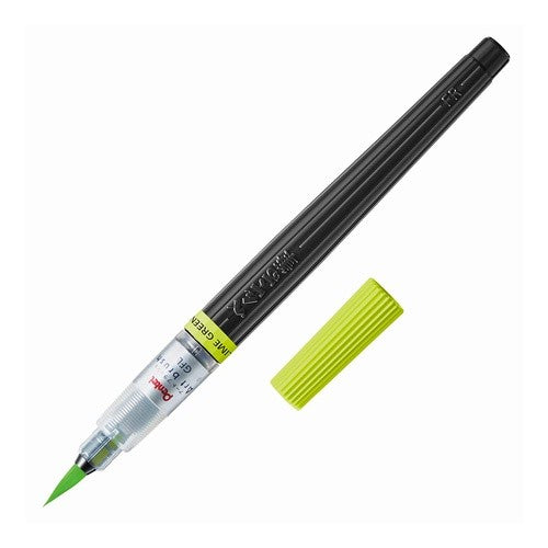 ＃ぺんてる ＃筆記具(筆ペン) --- カラー筆ペン アートブラッシュ ライムグリーン XGFL-164 : Pentel Writing implements (brush pen) :4902506419842