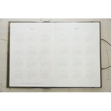 画像をギャラリービューアに読み込む, ＃21タックダイアリー A5　ダークブラウン (株)レイメイ藤井 :4902562483825
