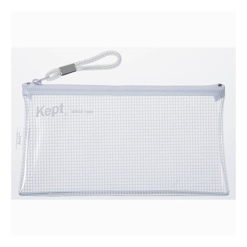 ＃Ｋｅｐｔ　クリアペンケース　ホワイト --- レイメイ藤井 ペンケース 筆箱 ケプト Kept クリア ホワイト KPF603W : Kept clear pencil case white :4902562485096