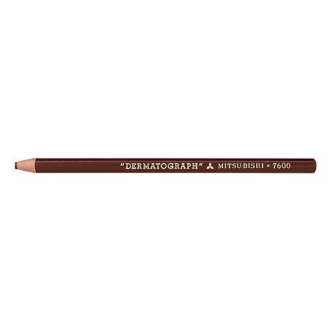 ＃色鉛筆７６００　２１　茶色 三菱鉛筆(Mitsubishi Pencil) --- 三菱鉛筆 色鉛筆 油性ダーマトグラフ No.7600 茶 1ダース K7600.21 : Colored pencil 7600 21 brown :4902778005651
