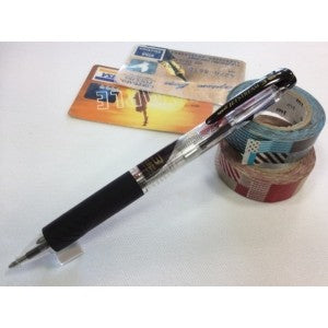 #3-color ballpoint pen #SXE3-400-10 Transparent T Mitsubishi Pencil Co., Ltd. --- Mitsubishi Pencil Jetstream 1.0 Transparent Easy to write | 3 color ballpoint pen Mitsubishi Pencil SXE3-400-10 Transparent T :4902778022269