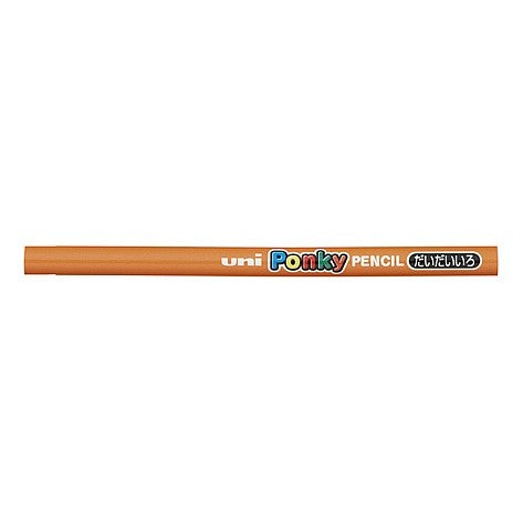 ＃色鉛筆８００ポンキー　４　橙色 --- : Colored pencil 800 Ponky 4 Orange :4902778143339