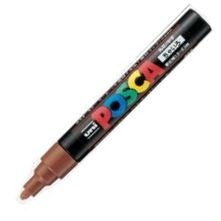＃ポスカ　ＰＣ－５Ｍ　茶　２１ --- : Posca PC-5M Brown 21 :4902778147863