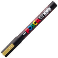 ＃ポスカ　ＰＣ－３Ｍ　金　２５ --- : Posca PC-3M Gold 25 :4902778177631