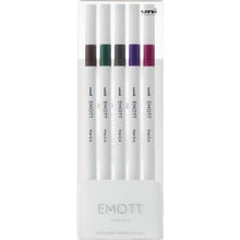 Load image into Gallery viewer, #PEM-SY#5C NO.3 Mitsubishi Pencil Co., Ltd. Mitsubishi Pencil Water-Based Pen EMOTT 5-color No. 3 PEMSY5C.NO3 OSAMA Mitsubishi Pencil | OSAMA PEM-SY 5C NO. 3 :4902778248300

