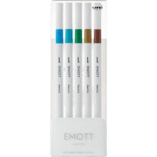 Load image into Gallery viewer, #PEM-SY#5C NO.4 Mitsubishi Pencil Co., Ltd. --- Mitsubishi Pencil Water-Based Pen EMOTT 5-Color No.4 PEMSY5C.NO4 OSAMA | OSAMA PEM-SY 5C NO. 4 :4902778248317
