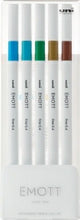 Load image into Gallery viewer, #PEM-SY#5C NO.4 Mitsubishi Pencil Co., Ltd. --- Mitsubishi Pencil Water-Based Pen EMOTT 5-Color No.4 PEMSY5C.NO4 OSAMA | OSAMA PEM-SY 5C NO. 4 :4902778248317
