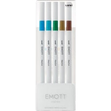 Load image into Gallery viewer, #PEM-SY#5C NO.4 Mitsubishi Pencil Co., Ltd. --- Mitsubishi Pencil Water-Based Pen EMOTT 5-Color No.4 PEMSY5C.NO4 OSAMA | OSAMA PEM-SY 5C NO. 4 :4902778248317
